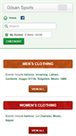 Mobile Screenshot of gilsansports.com